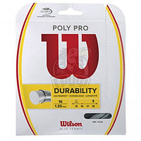 Струна теннисная Wilson Poly Pro 1.30/12.2 м (серебристый) (арт. WRZ921900)
