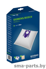 Комплект пылесборников (одноразовый мешок) для сухого пылесоса Bosch (Бош), Siemens (Сименс) SBMB 01 K (4 шт.)