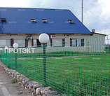 Пластиковая строительная решетка, заборная сетка 2х20м, фото 3