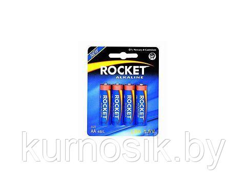 Батарейки алкалиновые Rocket Alkaline AA "пальчиковые" LR6 - фото 2 - id-p85247431