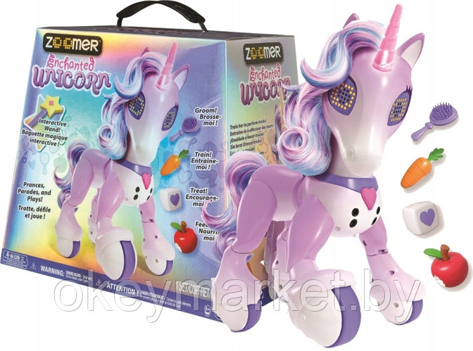 Spin master zoomer enchanted unicorn new arrivals