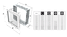 Решетка каминная вентиляционная VENUS белая VB, фото 2