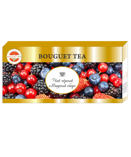 Травяной чай "Ягодный сбор" BOUGUET TEA, 25*2г