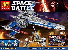 Конструктор LELE 35006 аналог LEGO 75149 Истребитель X-Wing Сопротивления STAR WARS/ Lepin 05029