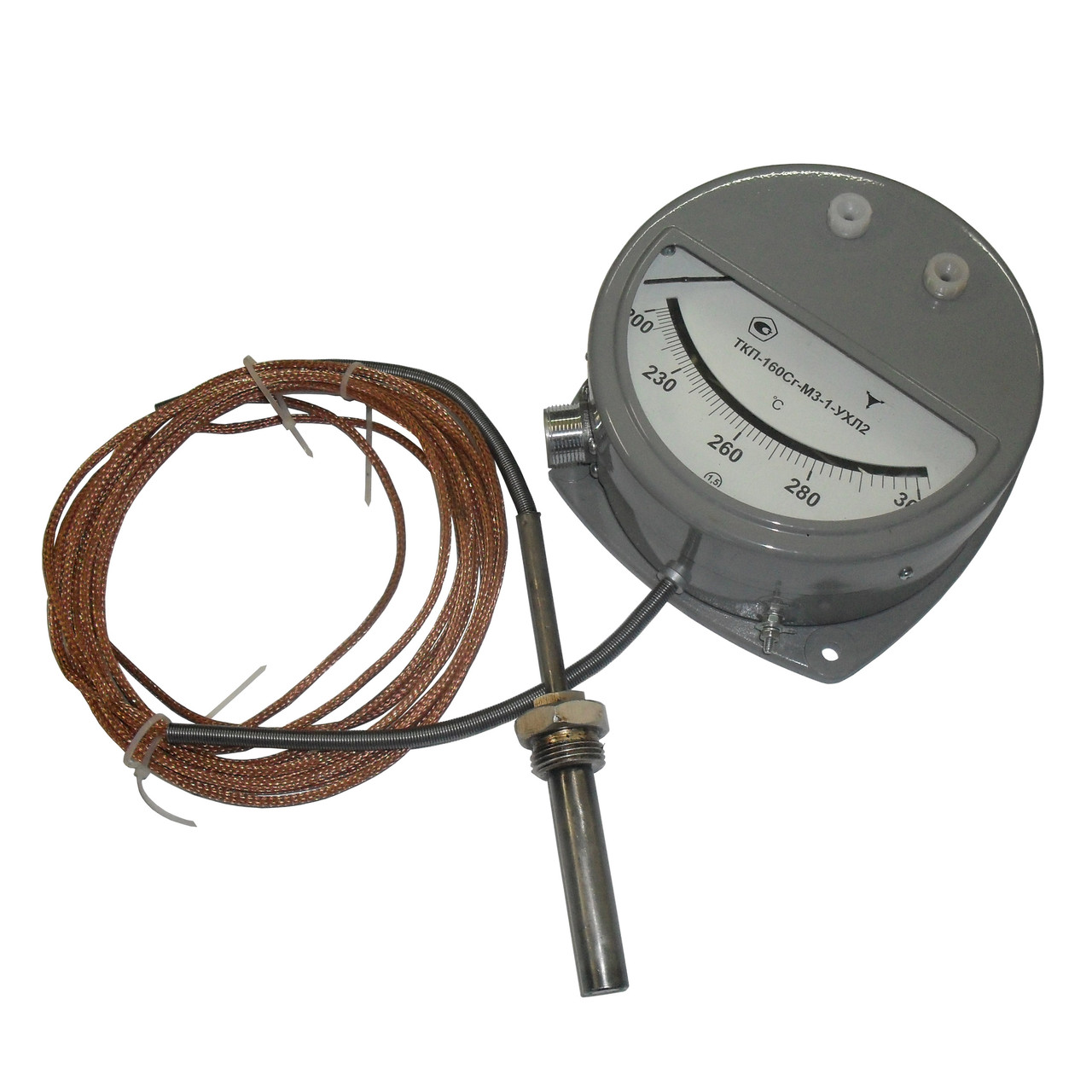 Термометр манометрический, конденсационный, показывающий сигнализирующий ТКП-160Сг-М3-1 - фото 1 - id-p85276002