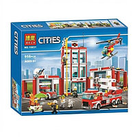 Конструктор 10831 Bela Пожарная часть, аналог LEGO City (Лего Сити) 60110