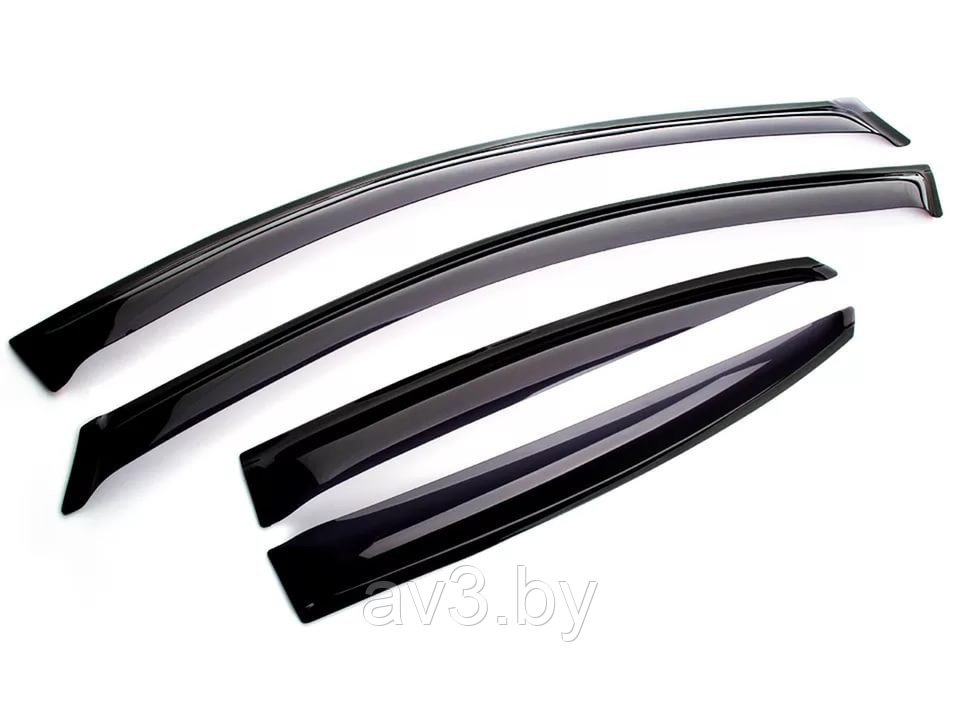 Ветровики Hyundai Solaris (2011-) 5D Хэтчбек / Hyundai Accent (2011-) 5D Хэтчбек