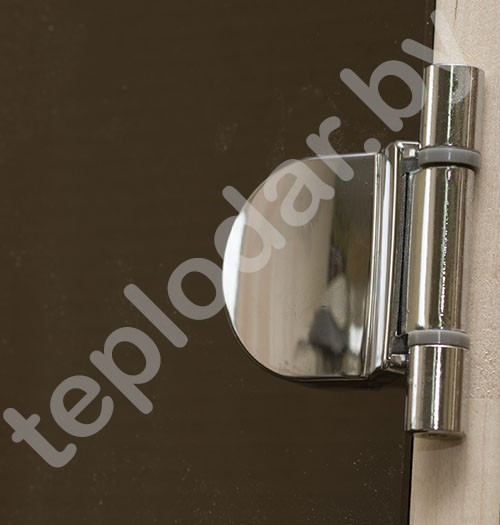 Стеклянная дверь для бани Doorwood, стекло бронзовое - фото 2 - id-p85281499