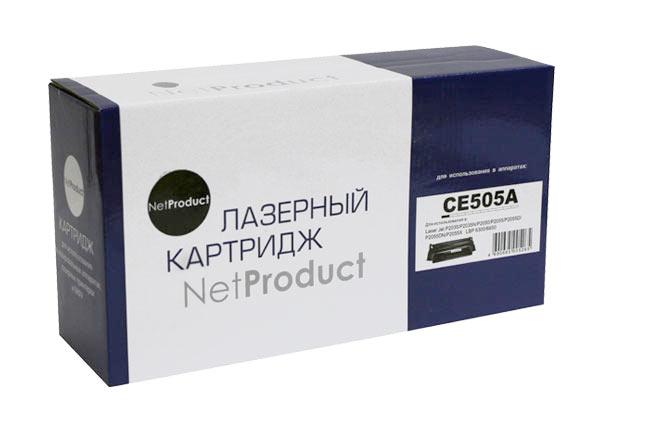 Картридж 05A/ CE505A (для HP LaserJet P2030/ P2035/ P2050/ P2055) NetProduct