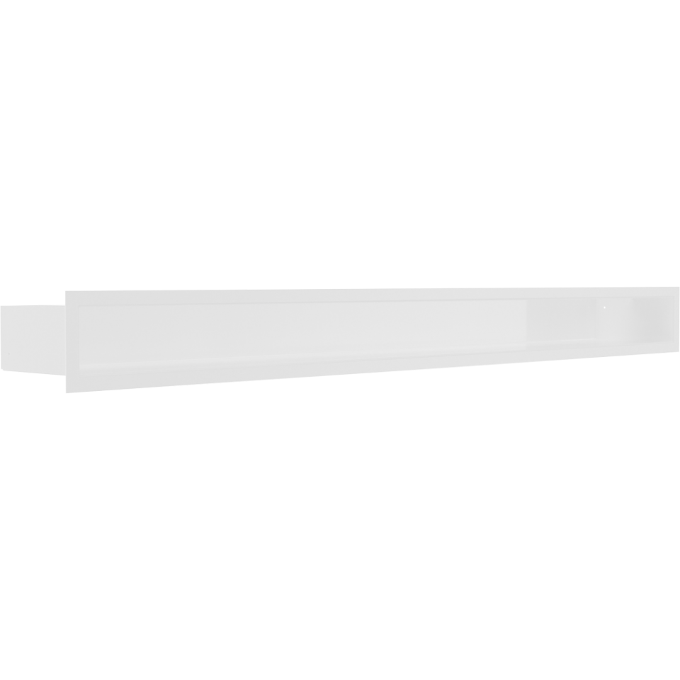Решетка каминная вентиляционная LUFT белая B 9х100 - фото 2 - id-p85298306