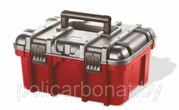 Ящик для инструментов 16" POWER TOOL BOX, красный/серый, Израиль