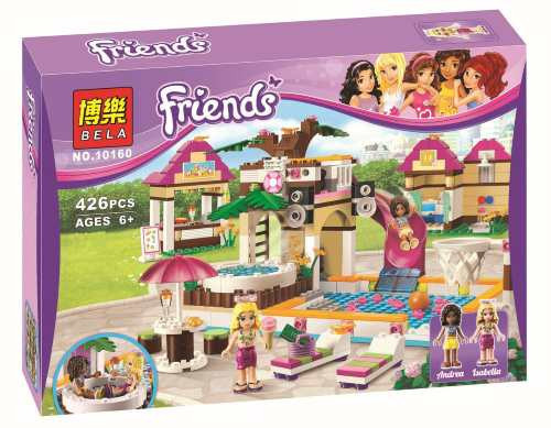 Конструктор Bela Friends "Городской бассейн" 423 деталей арт.10160 (аналог LEGO Friends 41008)