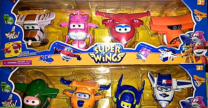 Игрушки Трансформеры Super Wings супер крылья 4 в 1 - фото 1 - id-p85303589