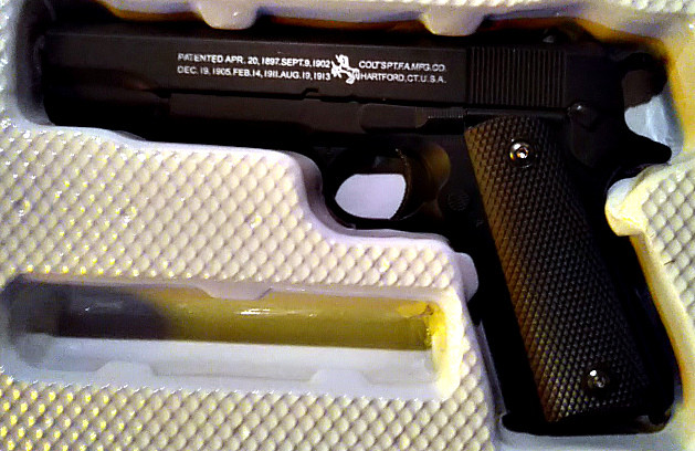 Детский металлический пневматический пистолет AIR SOFT GUN K32 - фото 2 - id-p85303775