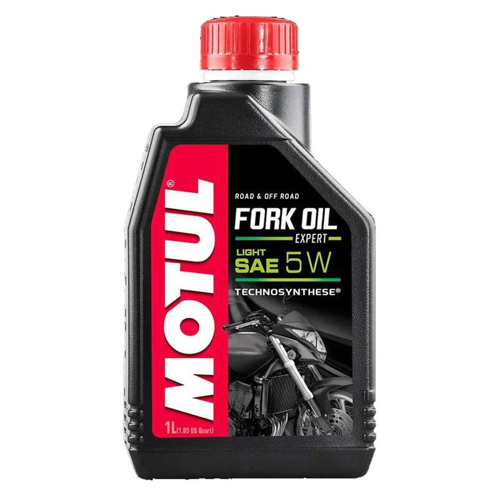 Масло для вилок мотоциклов Motul FORK OIL EXP L 5W полусинтетическое, 1 литр - фото 1 - id-p85307692