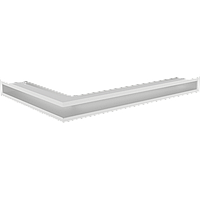 Решетка каминная вентиляционная LUFT NP белая B 9x60x40