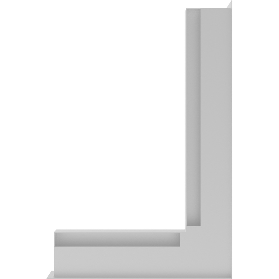 Решетка каминная вентиляционная LUFT NP белая B - фото 2 - id-p85311635