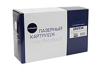 Картридж 504A/ CE253A (для HP Color LaserJet CP3520/ CP3525/ CM3530) NetProduct, пурпурный