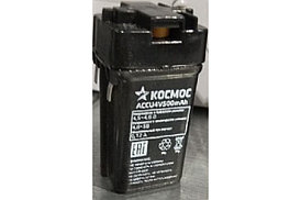 Свинцово-кислотный аккумулятор КОСМОС KOCAccu4V500mAh (4.5 Вольта, 0,5 Ач)