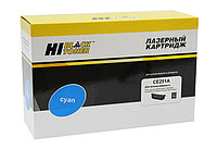 Картридж 504A/ CE251A (для HP Color LaserJet CP3520/ CP3525/ CM3530) Hi-Black, голубой