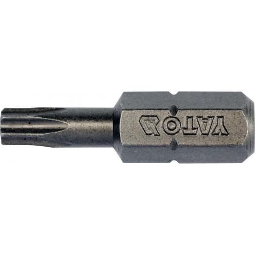 Бита TORX T20х25мм 1/4" (10шт) S2 HRC58-61 "Yato"YT-78143