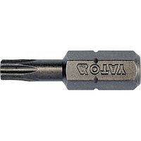 Бита TORX T20х25мм 1/4" (10шт) S2 HRC58-61 "Yato"YT-78143