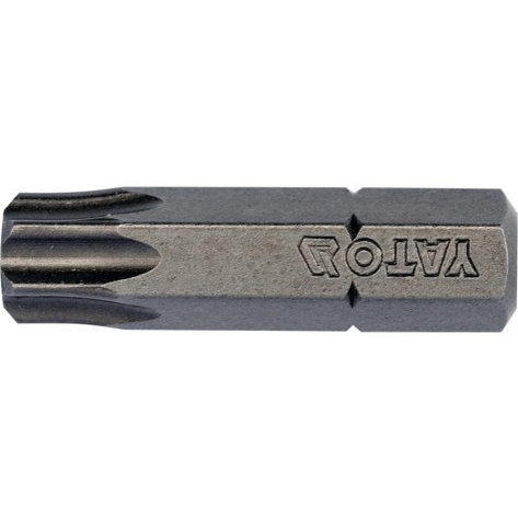 Бита TORX T40х25мм 1/4" (10шт) S2 HRC58-61 "Yato"YT-78147, фото 2