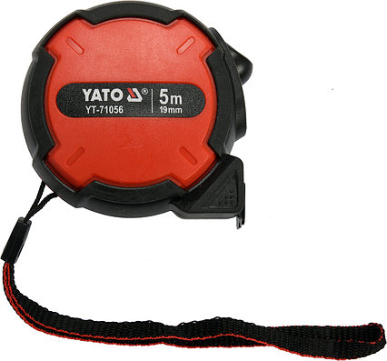           Рулетка 5м*19 мм магнит,обрезин."Yato" YT-71056, фото 2