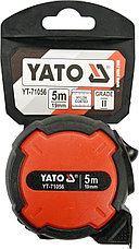           Рулетка 5м*19 мм магнит,обрезин."Yato" YT-71056, фото 3