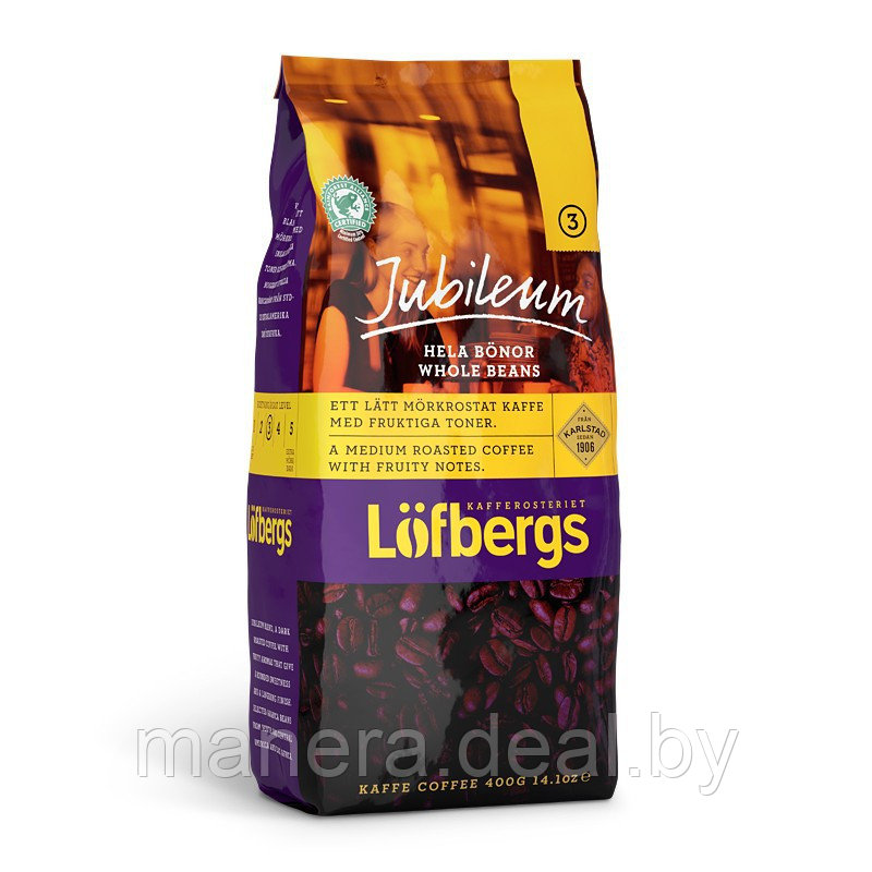 Кофе молотый "Lofbergs" Jubileum (3), 250г