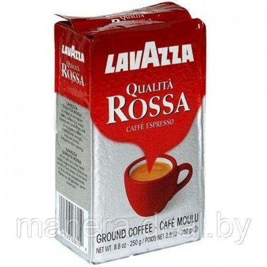 Кофе молотый "Lavazza" Qualita Rossa INT, 250г