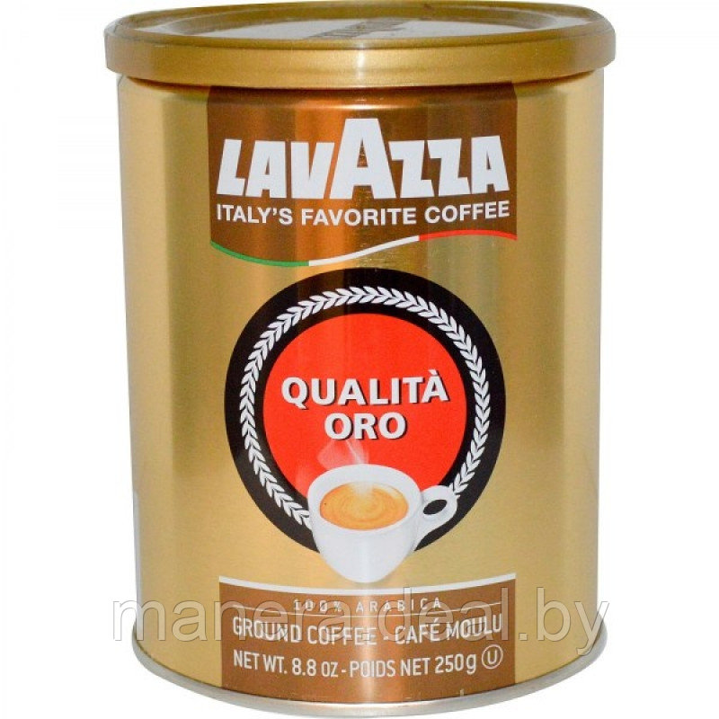 Кофе молотый "Lavazza" Qualita Oro INT, 250г - фото 1 - id-p85313853