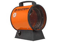 Нагреватель воздуха электрический Ecoterm EHR-03/1C (тепловая пушка, 3 кВт, 220 В, термостат, 2 года гарантии)