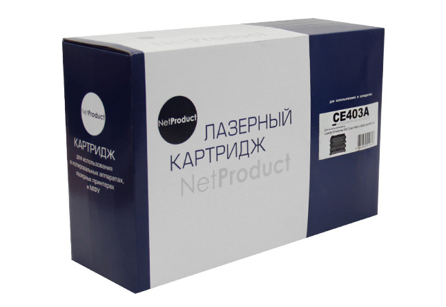 Картридж 507A/ CE403A (для HP Color LaserJet M551/ M575/ Pro M570) NetProduct, пурпурный