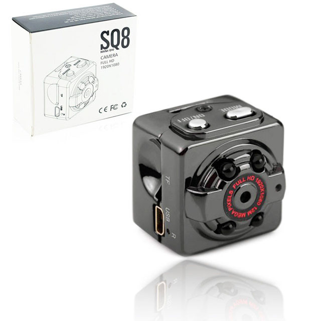 Камера SQ8 Mini DV 1080P - фото 4 - id-p85329408