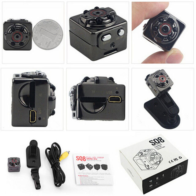 Камера SQ8 Mini DV 1080P - фото 1 - id-p85329408