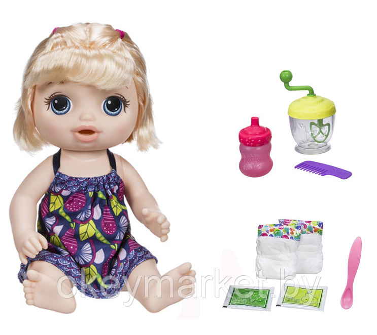 Интерактивная кукла "Малышка с блендером" Baby Alive - фото 1 - id-p85332743