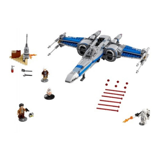 Конструктор Star Plan Lepin 05029 Истребитель X-Wing Сопротивления (аналог Lego Star Wars 75149) 740 деталей - фото 2 - id-p85351294
