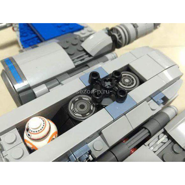 Конструктор Star Plan Lepin 05029 Истребитель X-Wing Сопротивления (аналог Lego Star Wars 75149) 740 деталей - фото 8 - id-p85351294