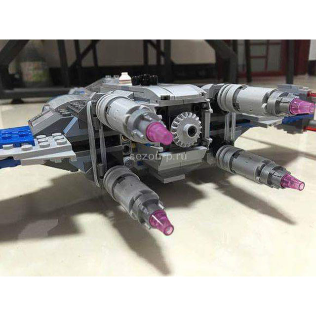Конструктор Star Plan Lepin 05029 Истребитель X-Wing Сопротивления (аналог Lego Star Wars 75149) 740 деталей - фото 9 - id-p85351294