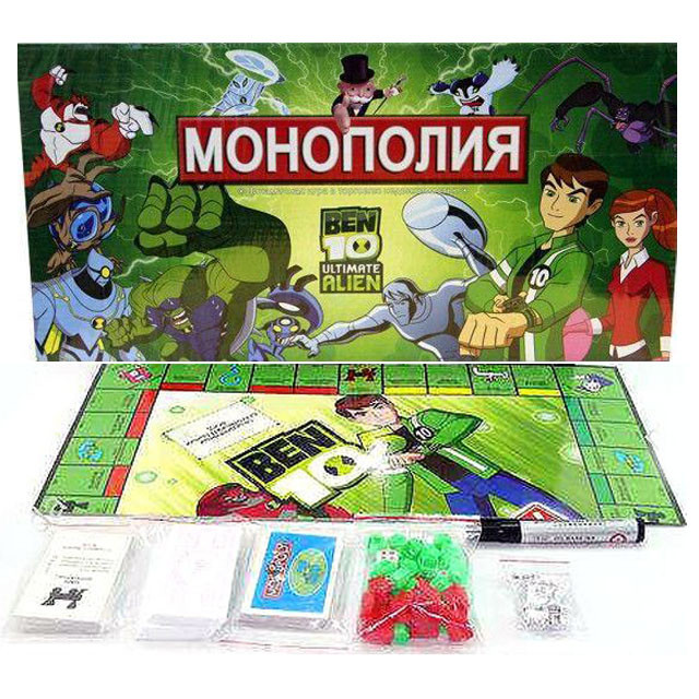 Настольная игра Монополия Ben 10 Ultimate Alien