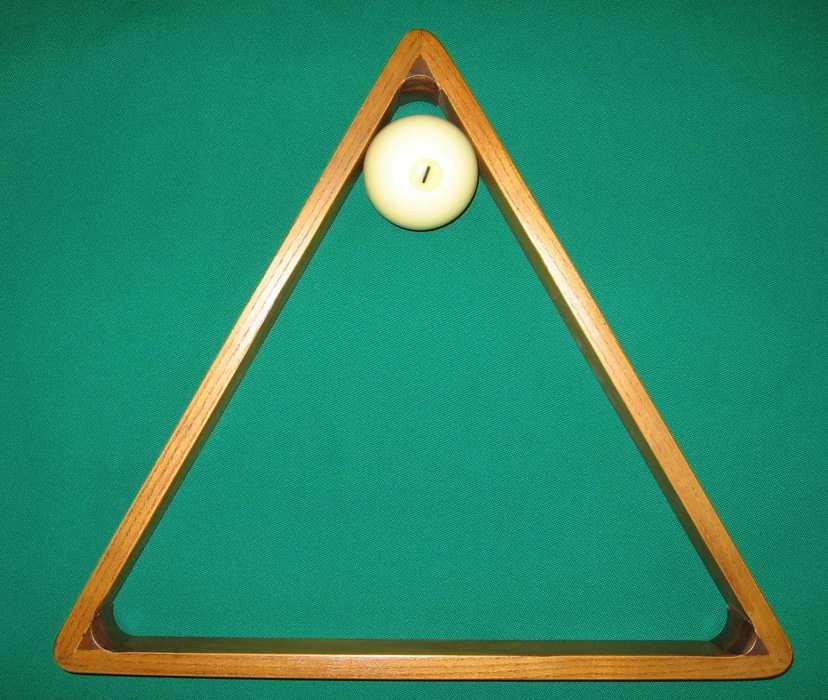 Треугольник для бильярда - фото 1 - id-p85382201