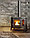 Печь-камин отопительная чугунная KAW-MET Р7 12кВт, фото 4