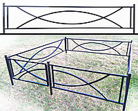 Ограда под заказ №20, изготовление в Минске и Миской области