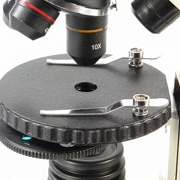 Микроскоп школьный Эврика 40х-1280х в текстильном кейсе - фото 5 - id-p85409583