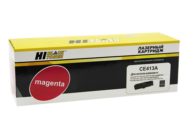 Картридж 305A/ CE413A (для HP Color LaserJet Pro M351/ M357/ M375/ M451/ M475) Hi-Black, пурпурный