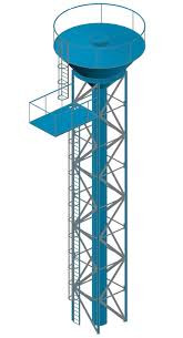 Башня водонапорная, изготовление башни водонапорной, изготовление башни водонапорной стальной, - фото 1 - id-p4179266