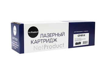 Картридж 201X/ CF401X (для HP Color LaserJet Pro M252/ M274/ M277) NetProduct, голубой