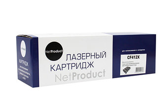 Картридж 410X/ CF412X (для HP Color LaserJet Pro M377/ M452/ M477) NetProduct, жёлтый