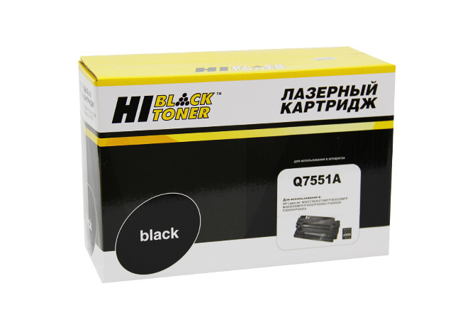 Картридж 51A/ Q7551A (для HP LaserJet M3027/ M3035/ P3005) Hi-Black